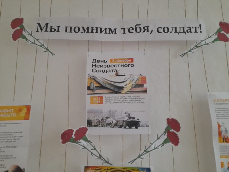 День неизвестного солдата..